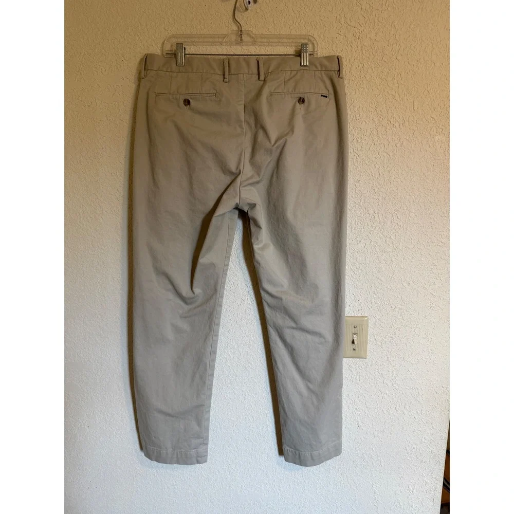 Polo Ralph Lauren Mens Stretch Straight Fit Chino Pants Khaki Tan 36x30 RN41381